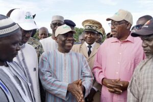 Ministre Dembélé en zone CMDT